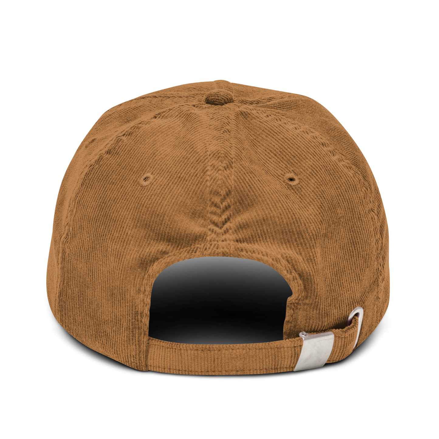 Gorra bordada de pana DIENTES camel