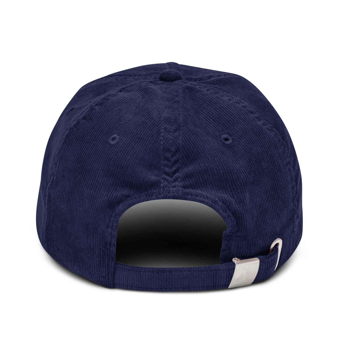 Gorra bordada de pana MILFS azul marino