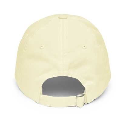 Gorra bordada BOOYAH amarillo pastel