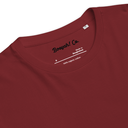 Camiseta bordada Booyah! Co. staff burgundy