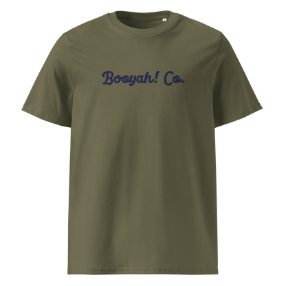 Camiseta bordada Booyah! Co. staff verde militar