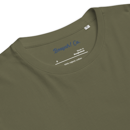 Camiseta bordada Booyah! Co. staff verde militar