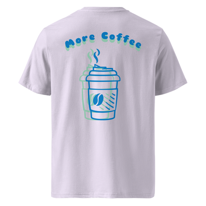 Camiseta MORE COFFEE lavanda