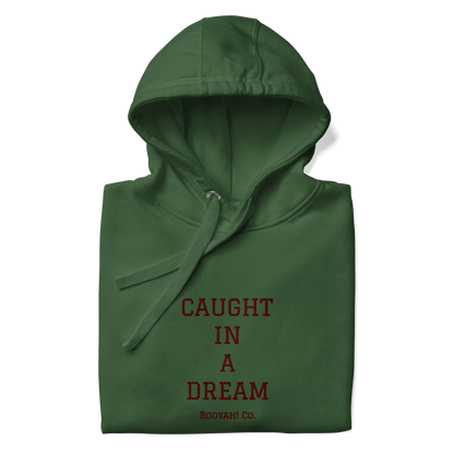 Hoodie bordada DREAM verde botella