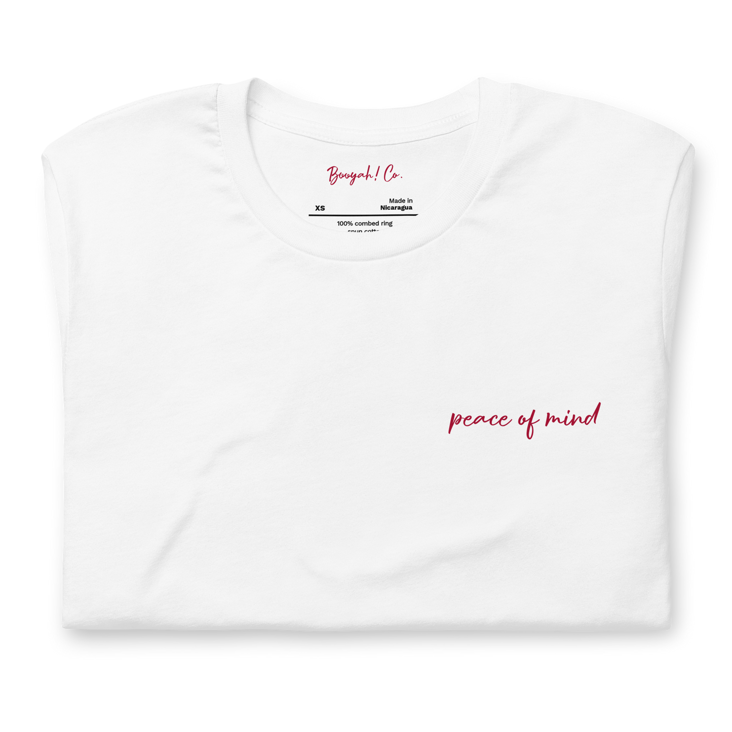 Camiseta PEACE OF MIND blanca