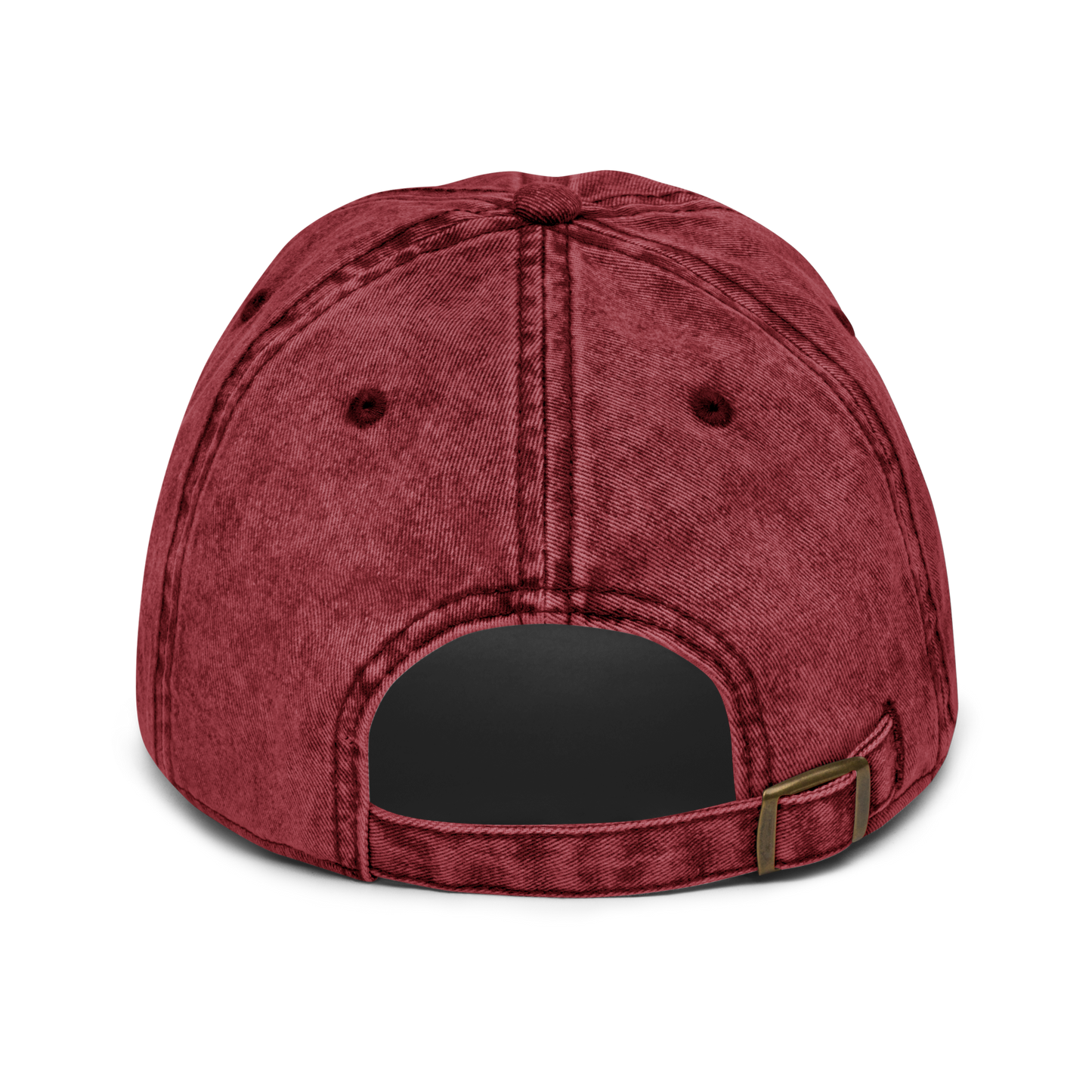 Gorra sarga bordada BALD granate